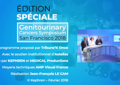 Web TV Edition spéciale ASCO GU 2018