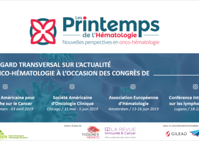 Printemps de l’Hématologie 2019
