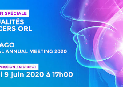 Emission Chicago 2020 sur les cancers ORL