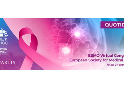 Edition spéciale ESMO 2020 « Onco-Sénologie »