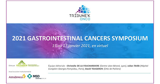 Diaporama « Actualités en Oncologie digestive »