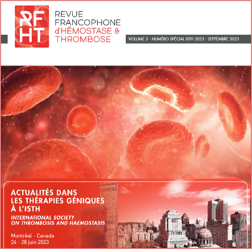 Actualités à l’ISTH 2023